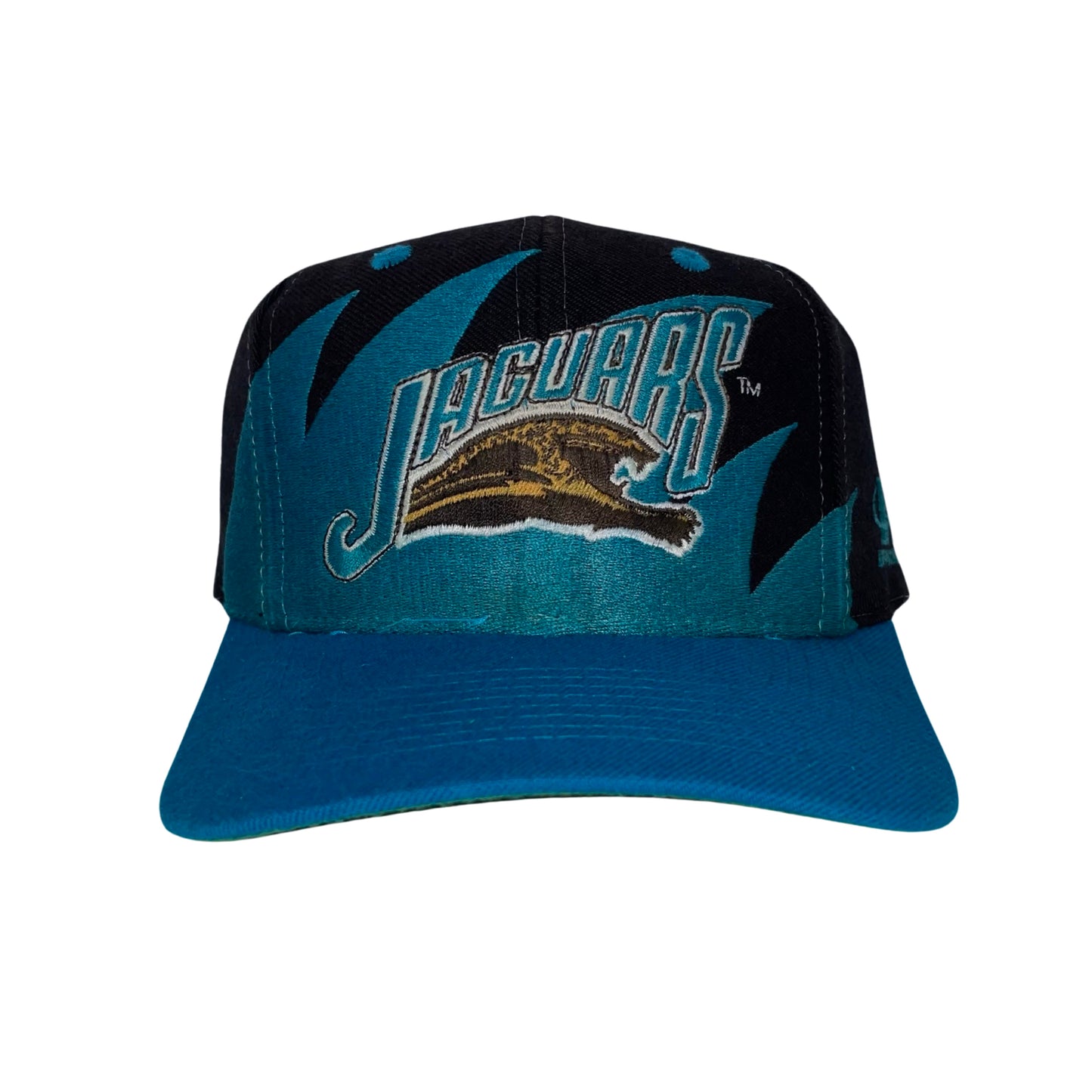 Vintage Jacksonville Jaguars LOGO ATHLETIC banned logo "Sharktooth" hat