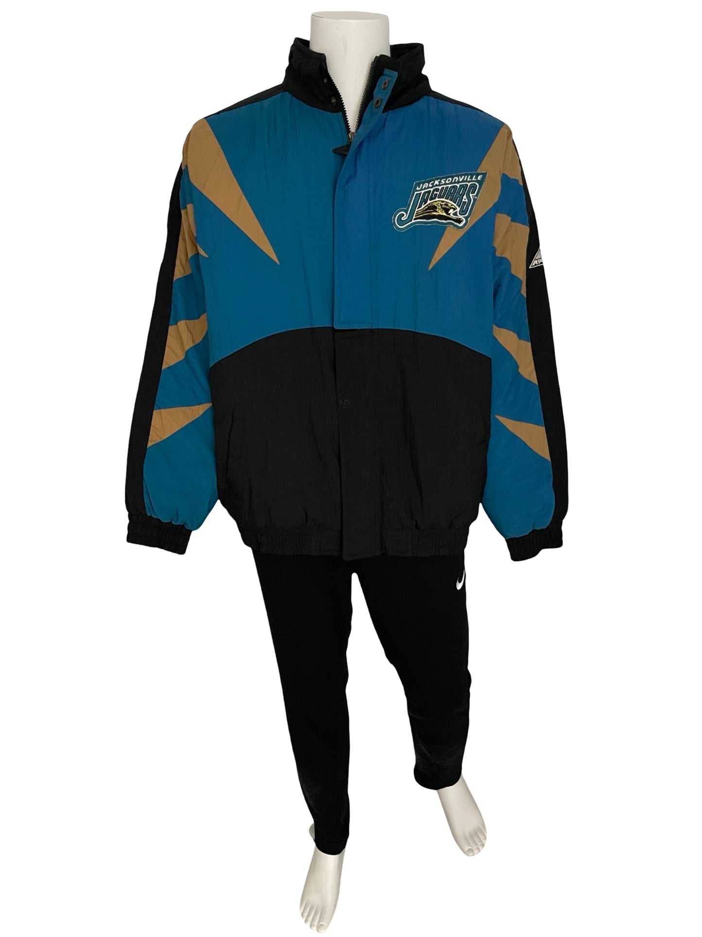 Vintage Jacksonville Jaguars banned logo APEX jacket size XL