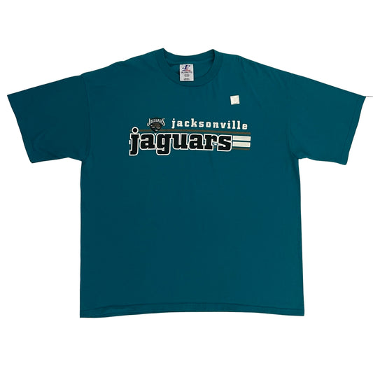 Vintage Jacksonville Jaguars DEADSTOCK LOGO ATHLETIC shirt size 2XL