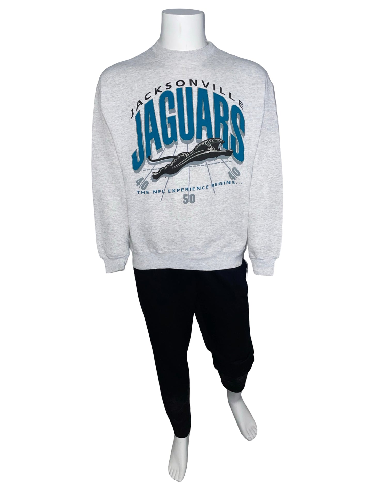 Vintage Jacksonville Jaguars banned logo sweatshirt size LARGE