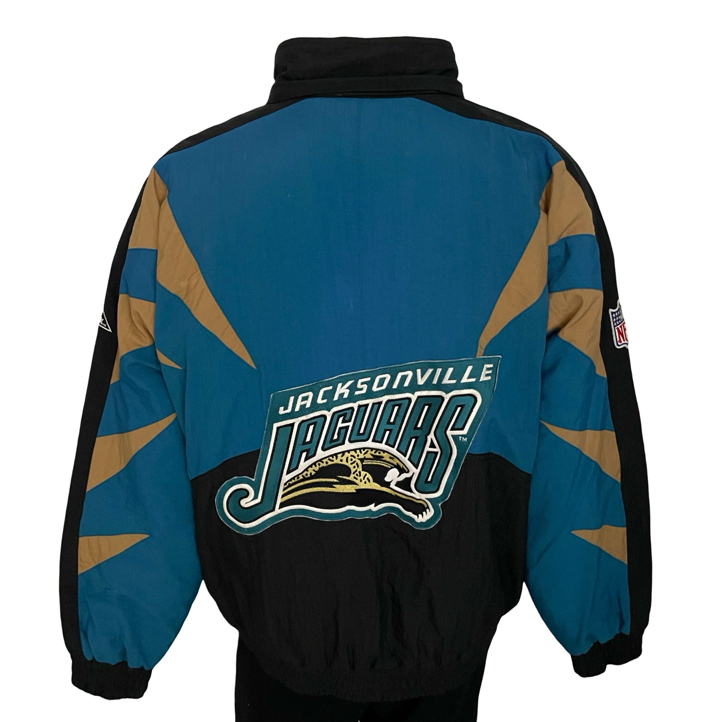 Vintage Jacksonville Jaguars banned logo APEX jacket size XL