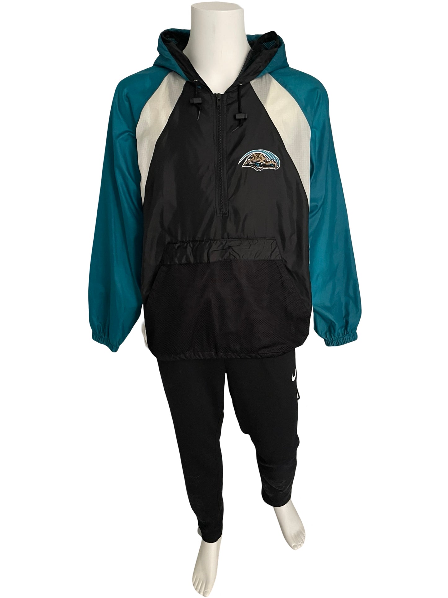 Vintage Jacksonville Jaguars windbreaker size LARGE