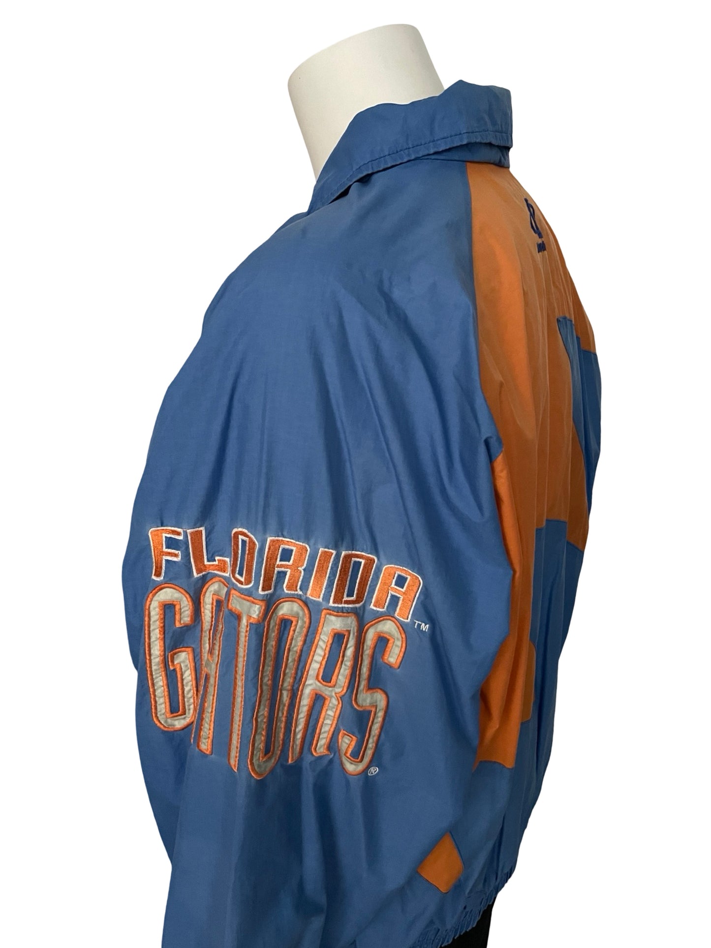 Florida Gators UF LOGO ATHLETIC Sharktooth windbreaker size XL