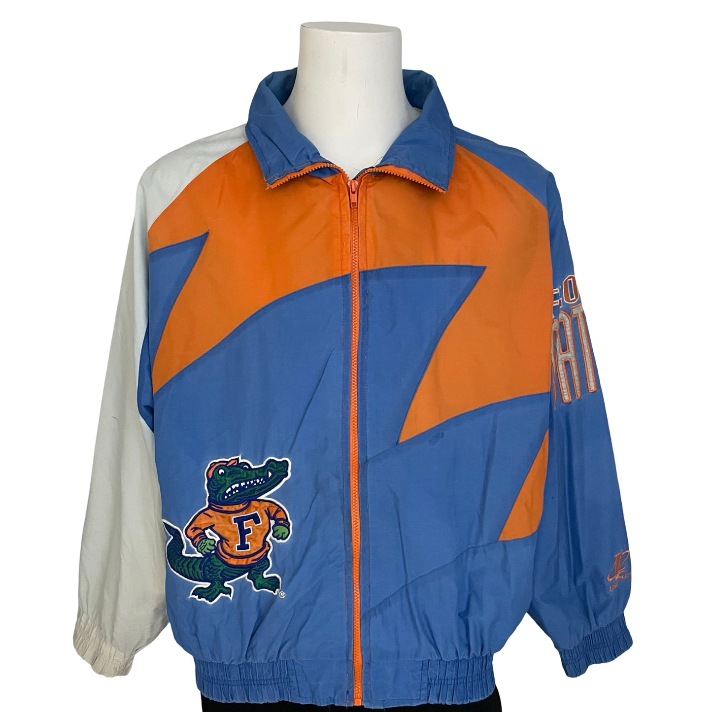 Florida Gators UF LOGO ATHLETIC Sharktooth windbreaker size XL