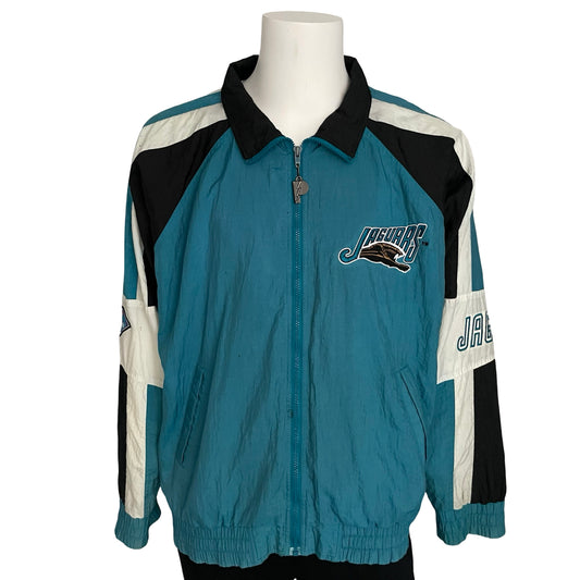 Vintage Jacksonville Jaguars PRO PLAYER windbreaker size LARGE