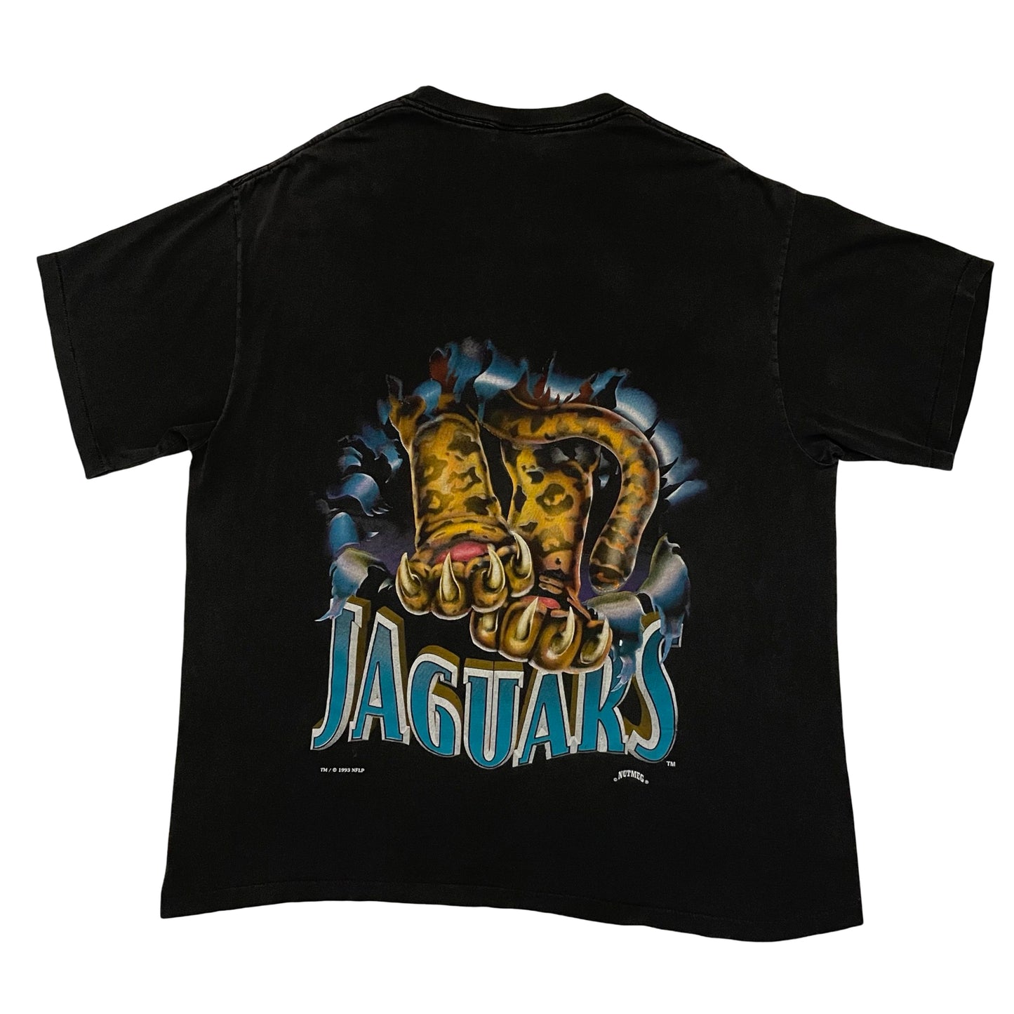 Vintage Jacksonville Jaguars 1993 NUTMEG shirt size LARGE