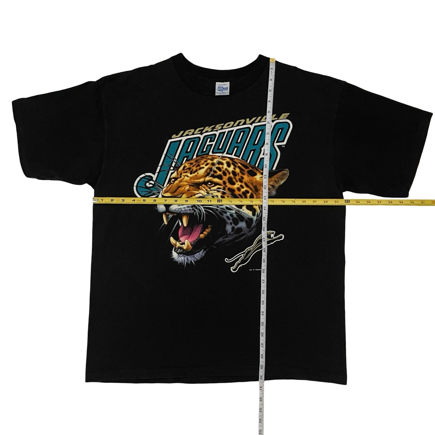 Vintage Jacksonville Jaguars 1993 banned logo SALEM shirt size XL