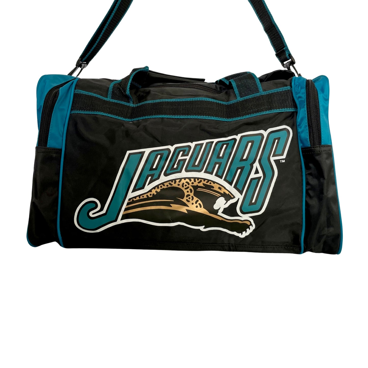 Vintage Jacksonville Jaguars banned logo duffel bag