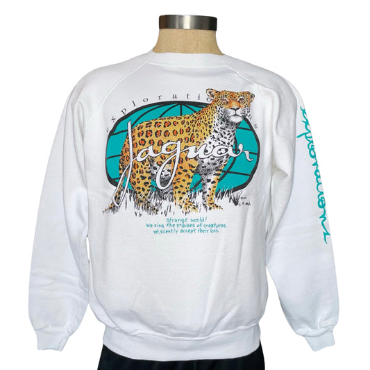 Vintage Jacksonville Jaguars explorations sweatshirt size MEDIUM