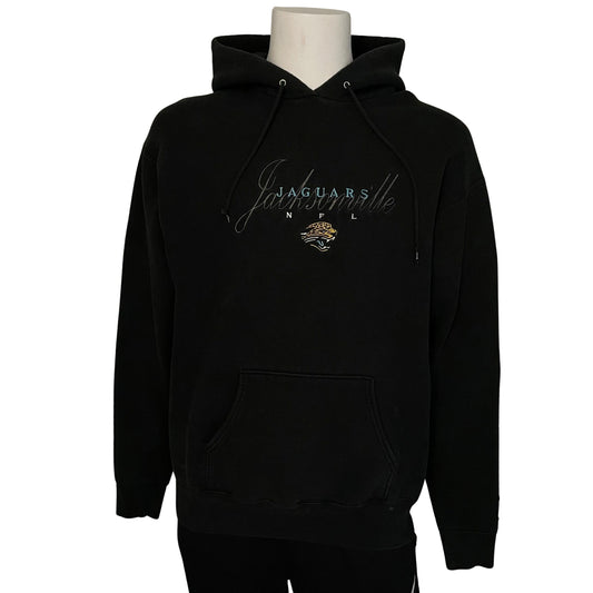 Vintage Jacksonville Jaguars embroidered hoodie size LARGE