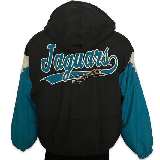 Vintage Jacksonville Jaguars LOGO 7 banned logo jacket size LARGE