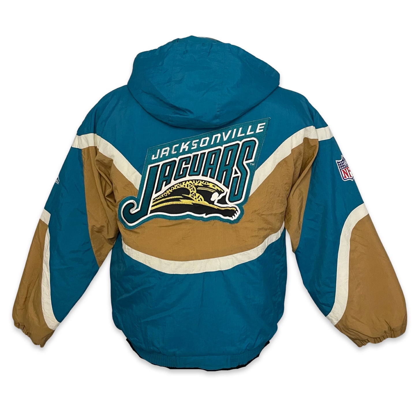 Vintage Jacksonville Jaguars APEX banned logo jacket size SMALL