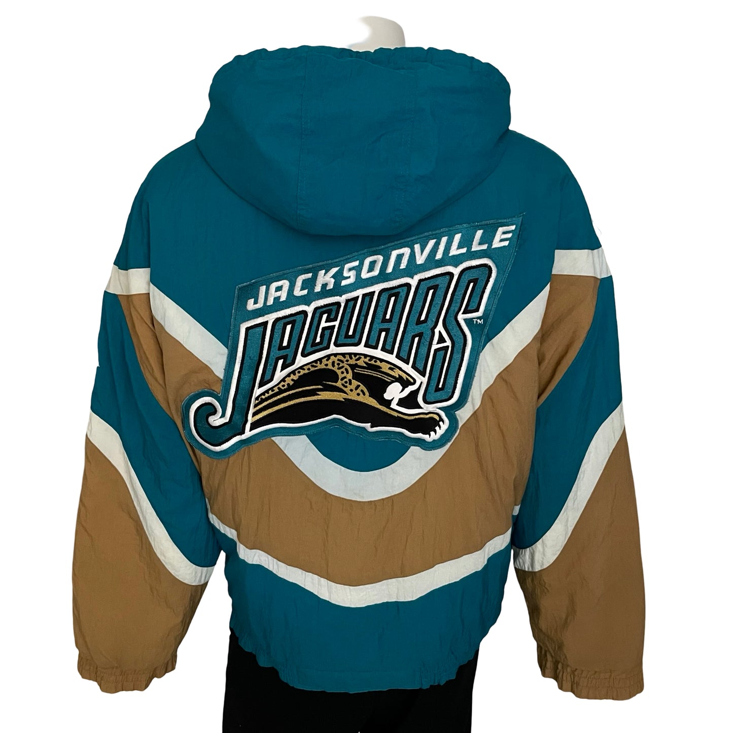 Vintage Jacksonville Jaguars banned logo APEX jacket size XL