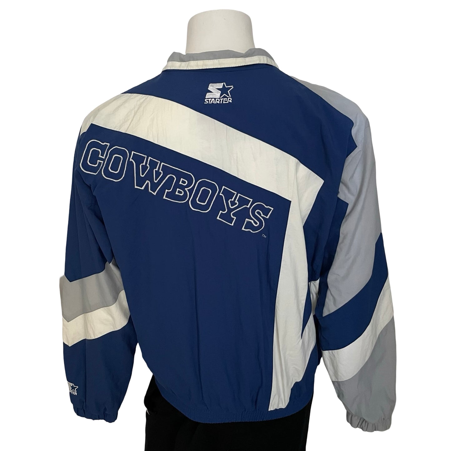 Vintage Dallas Cowboys STARTER windbreaker jacket size MEDIUM