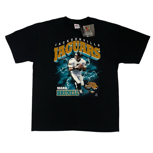 Vintage Jacksonville Jaguars DEADSTOCK Mark Brunell shirt size XL