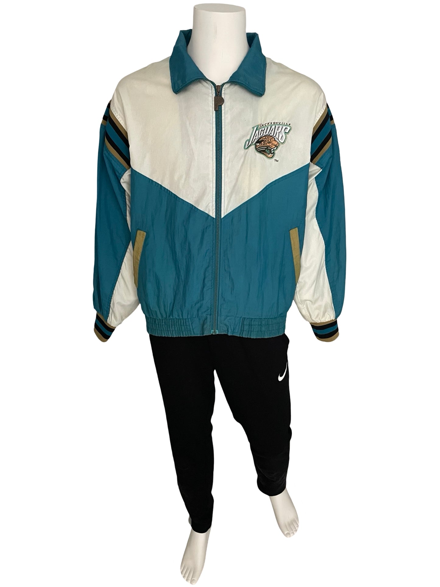 Vintage Jacksonville Jaguars PRO PLAYER windbreaker size MEDIUM