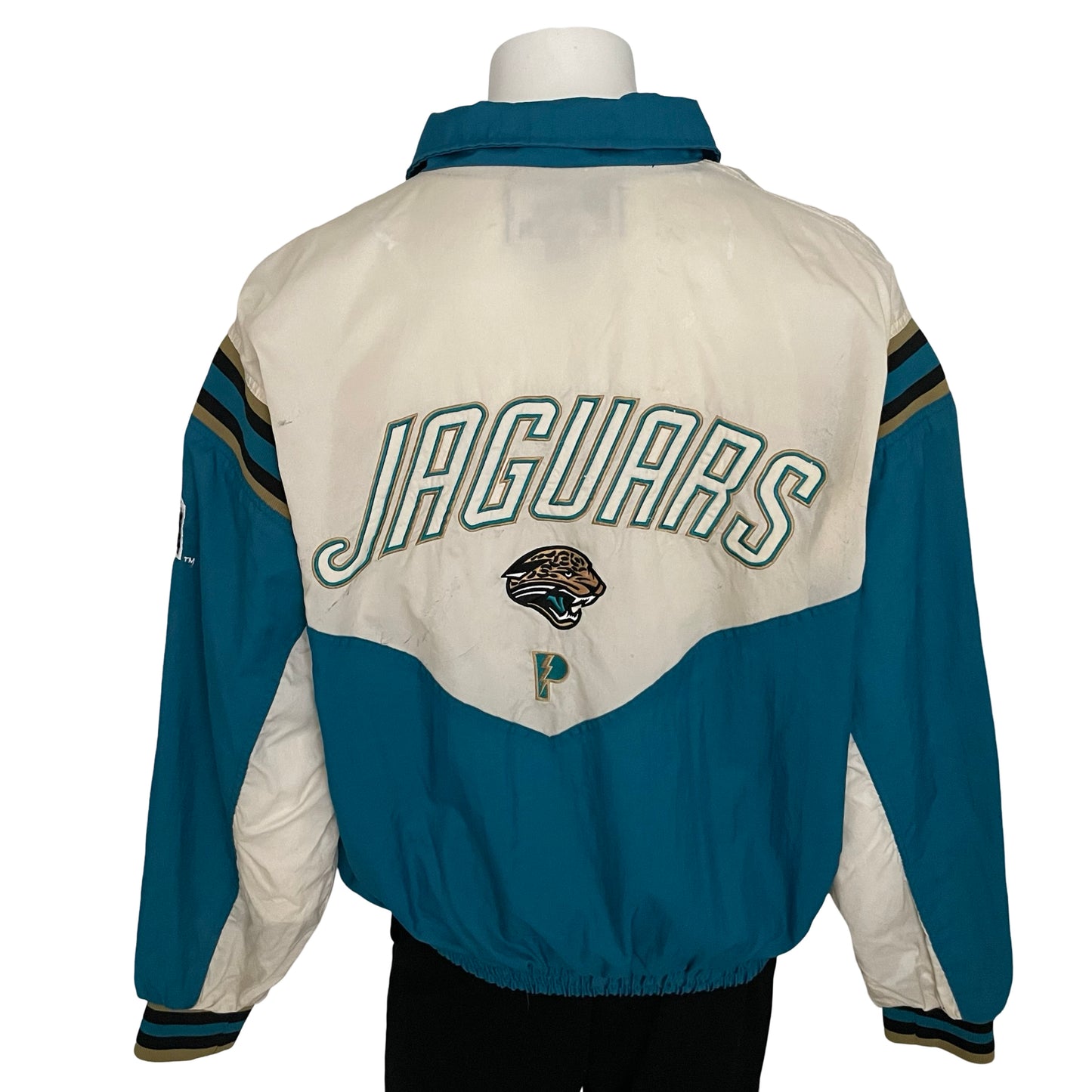 Vintage Jacksonville Jaguars PRO PLAYER windbreaker size XL