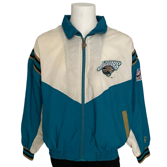 Vintage Jacksonville Jaguars PRO PLAYER windbreaker size XL