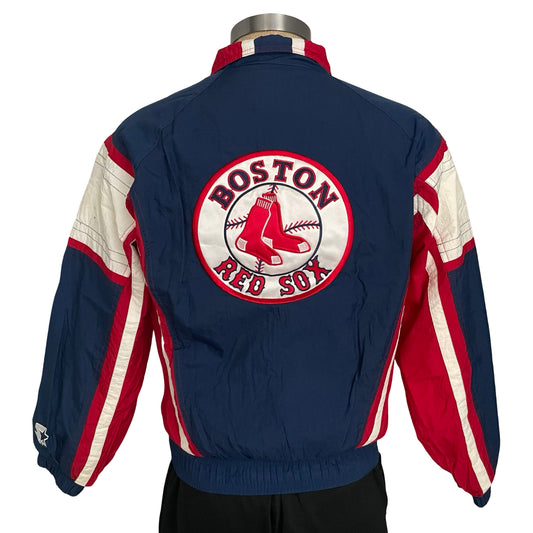 Vintage Boston Red Sox STARTER windbreaker size SMALL