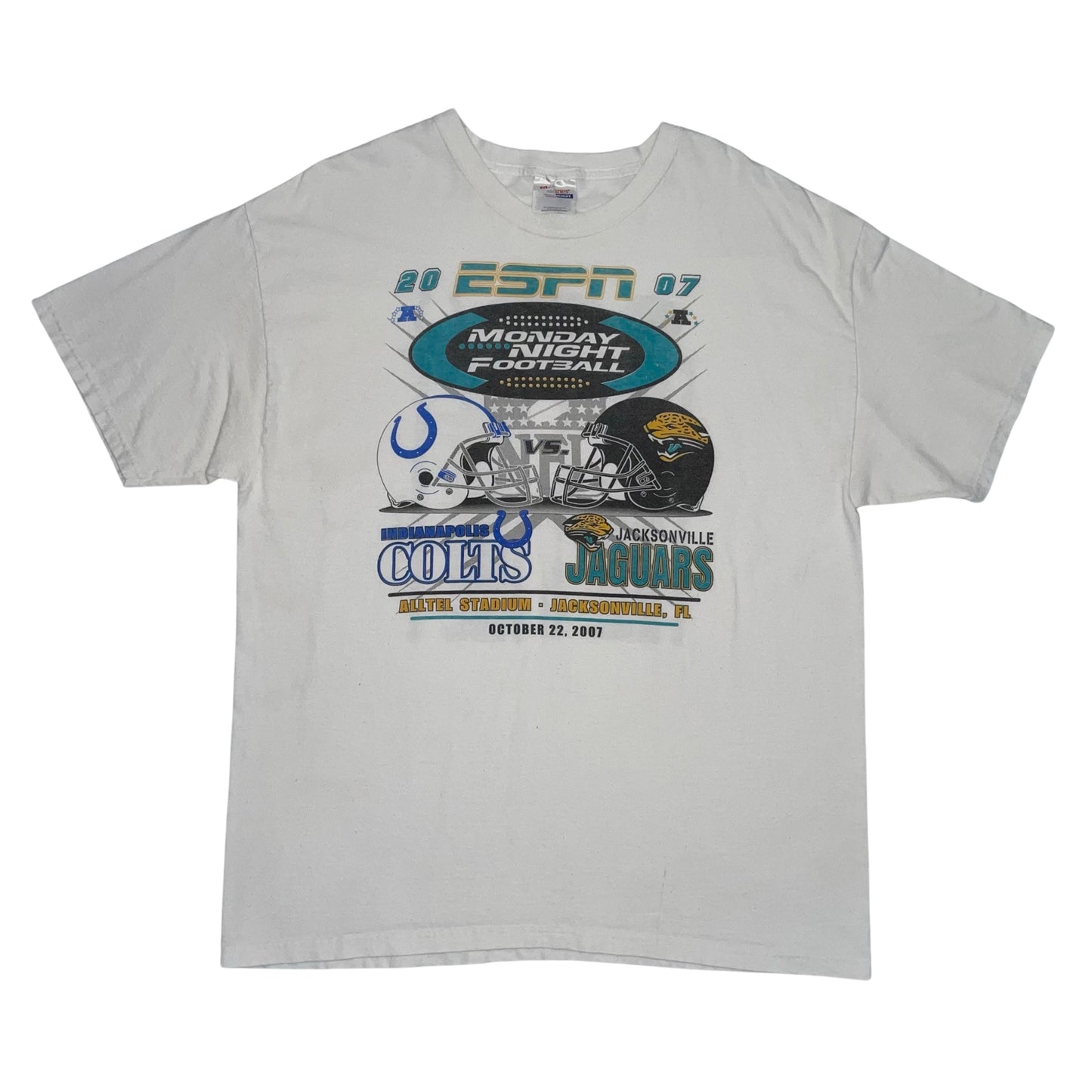Vintage Jacksonville Jaguars 2007 MNF shirt size XL
