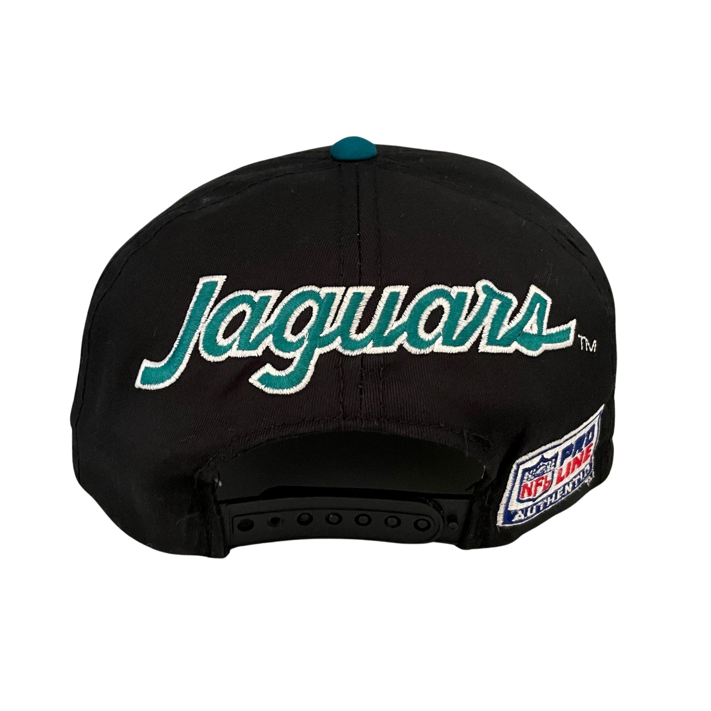 Vintage Jacksonville Jaguars SPORTS SPECIALTIES "Backscript" banned logo hat