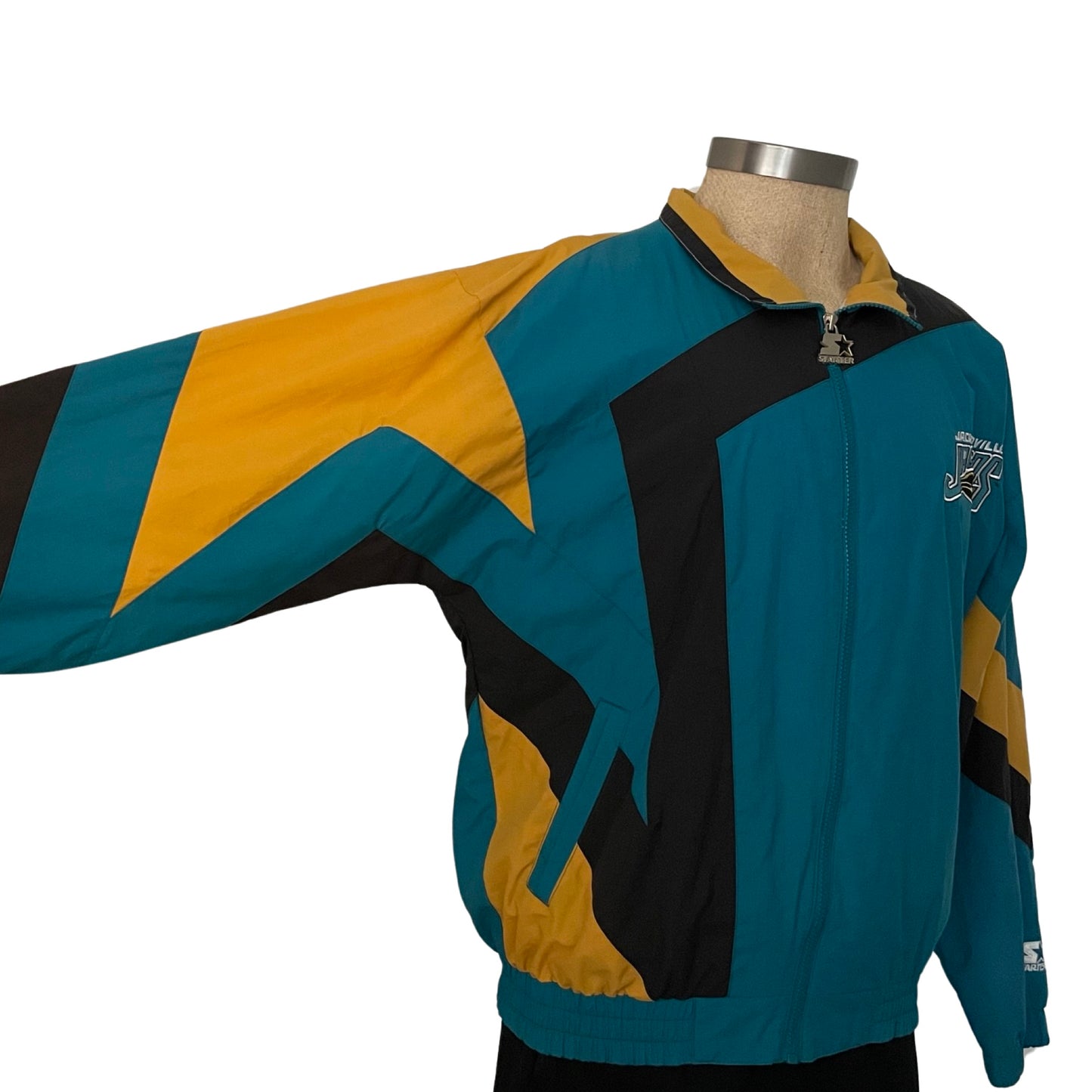 Vintage Jacksonville Jaguars STARTER banned logo windbreaker size MEDIUM