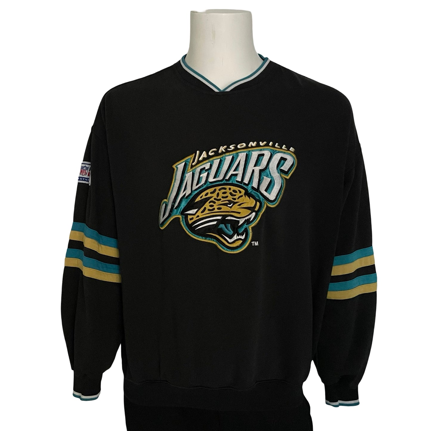 Vintage Jacksonville Jaguars STARTER embroidered sweatshirt size LARGE