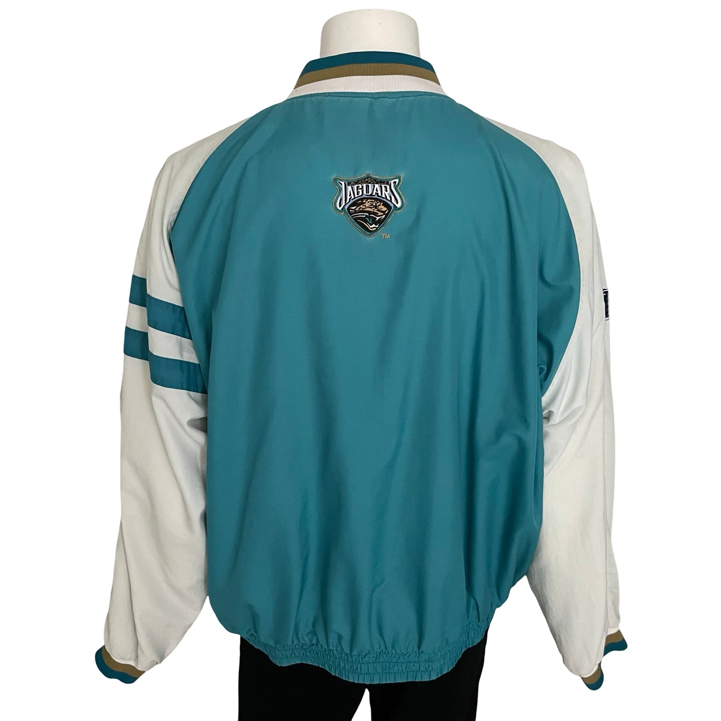 Vintage Jacksonville Jaguars PRO PLAYER windbreaker size XL