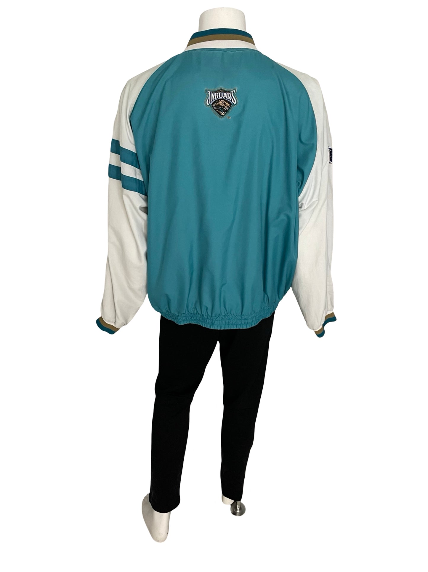 Vintage Jacksonville Jaguars PRO PLAYER windbreaker size XL