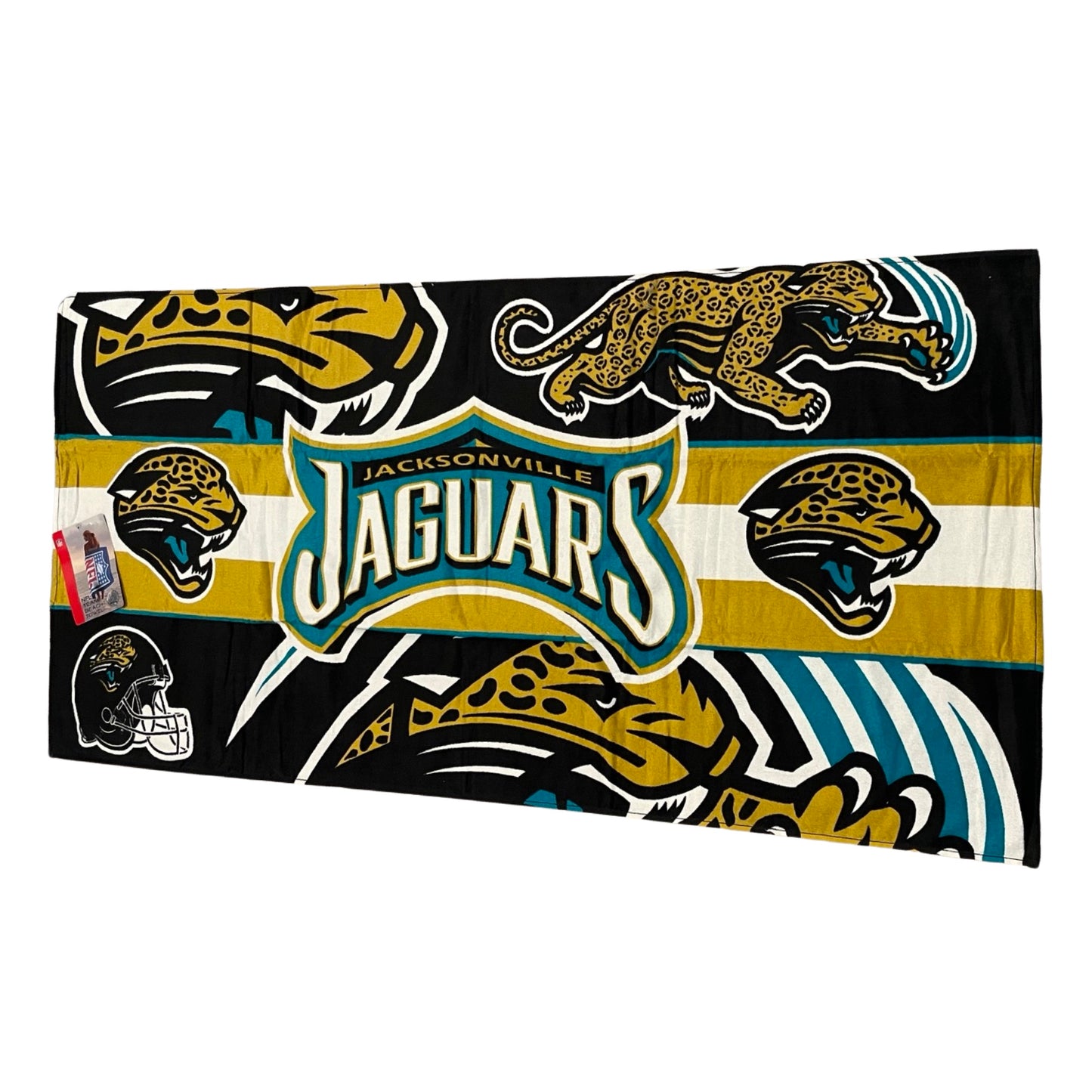 Vintage Jacksonville Jaguars DEADSTOCK Beach Towel