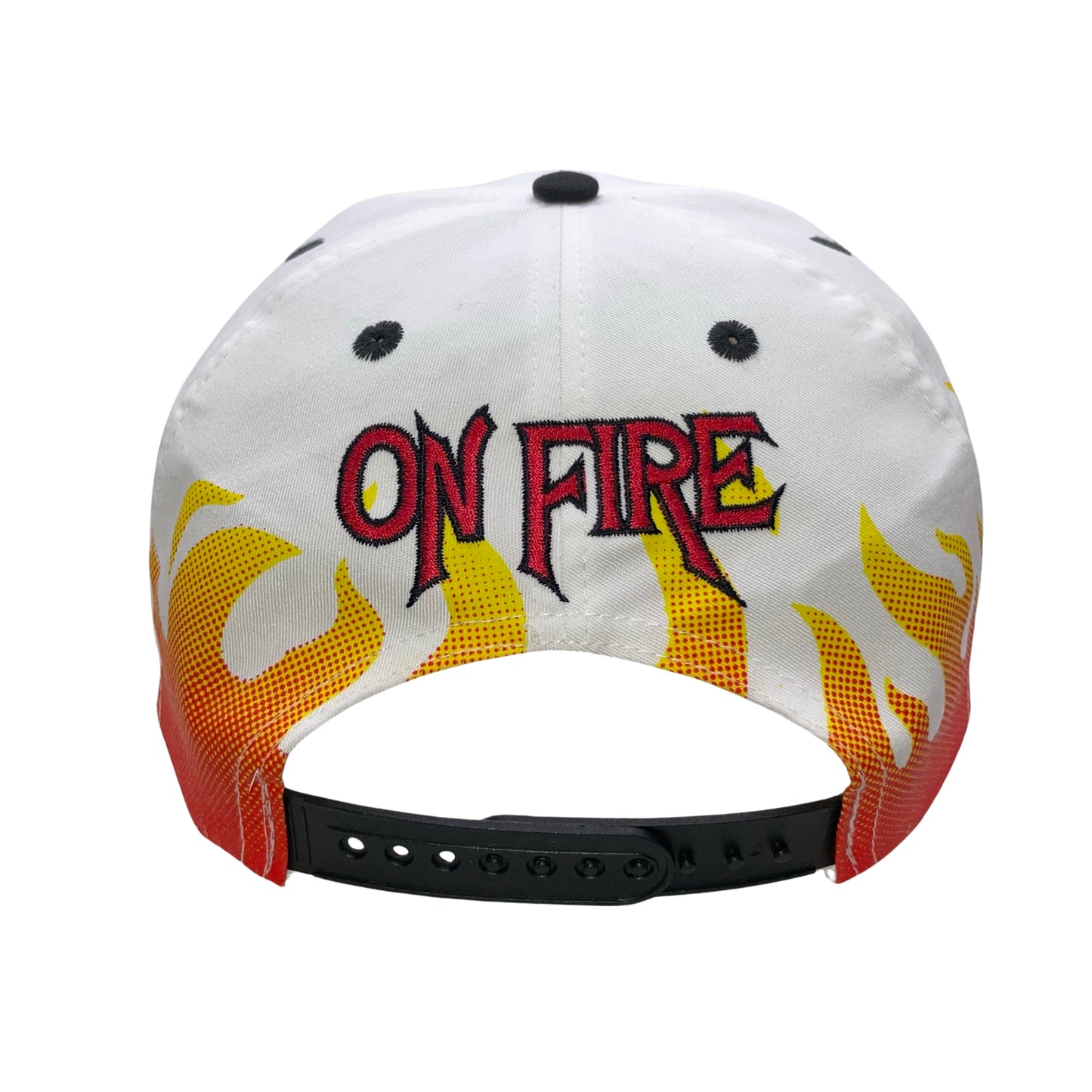 Vintage Jacksonville Jaguars banned logo RARE "On Fire" hat