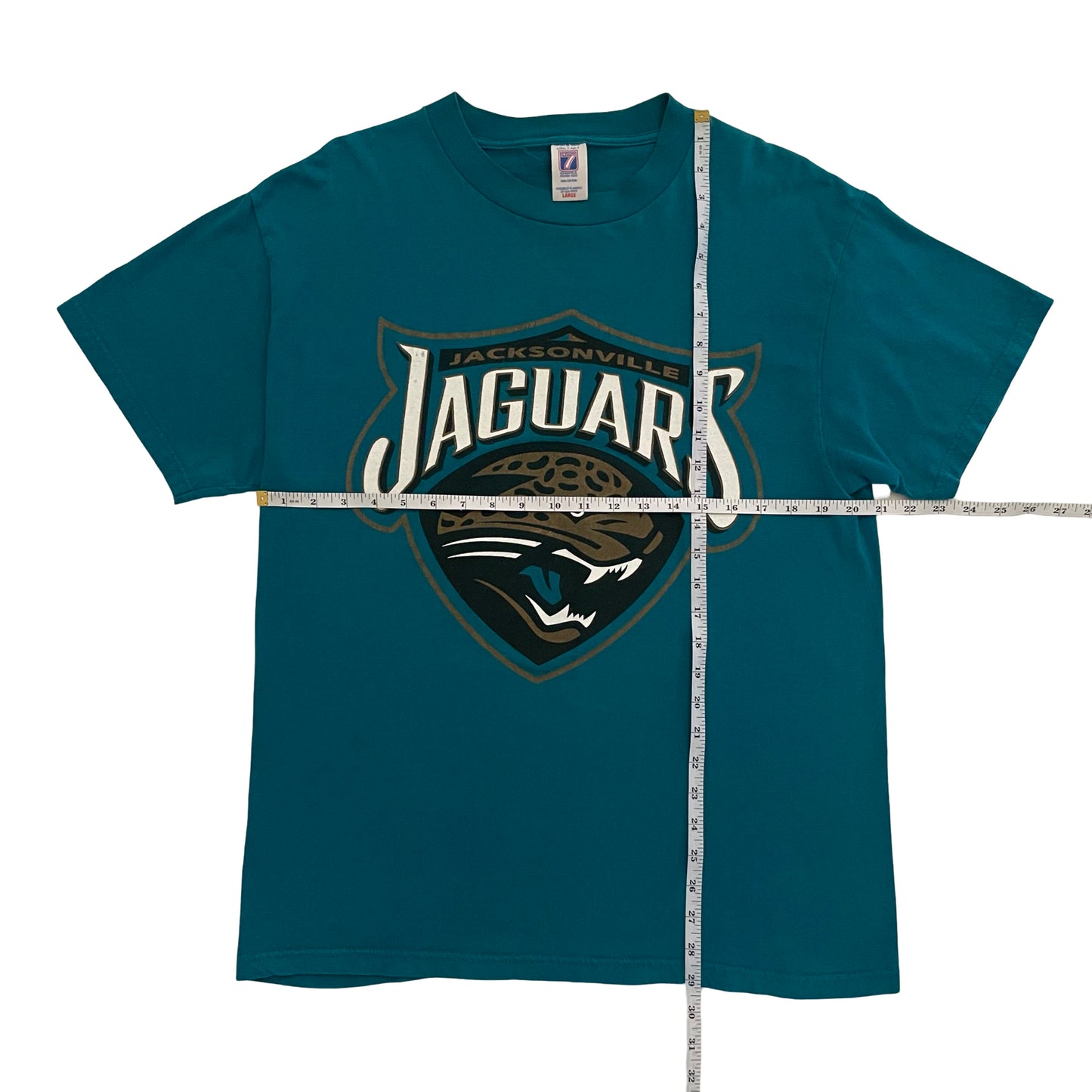 Vintage Jacksonville Jaguars LOGO 7 shirt size LARGE