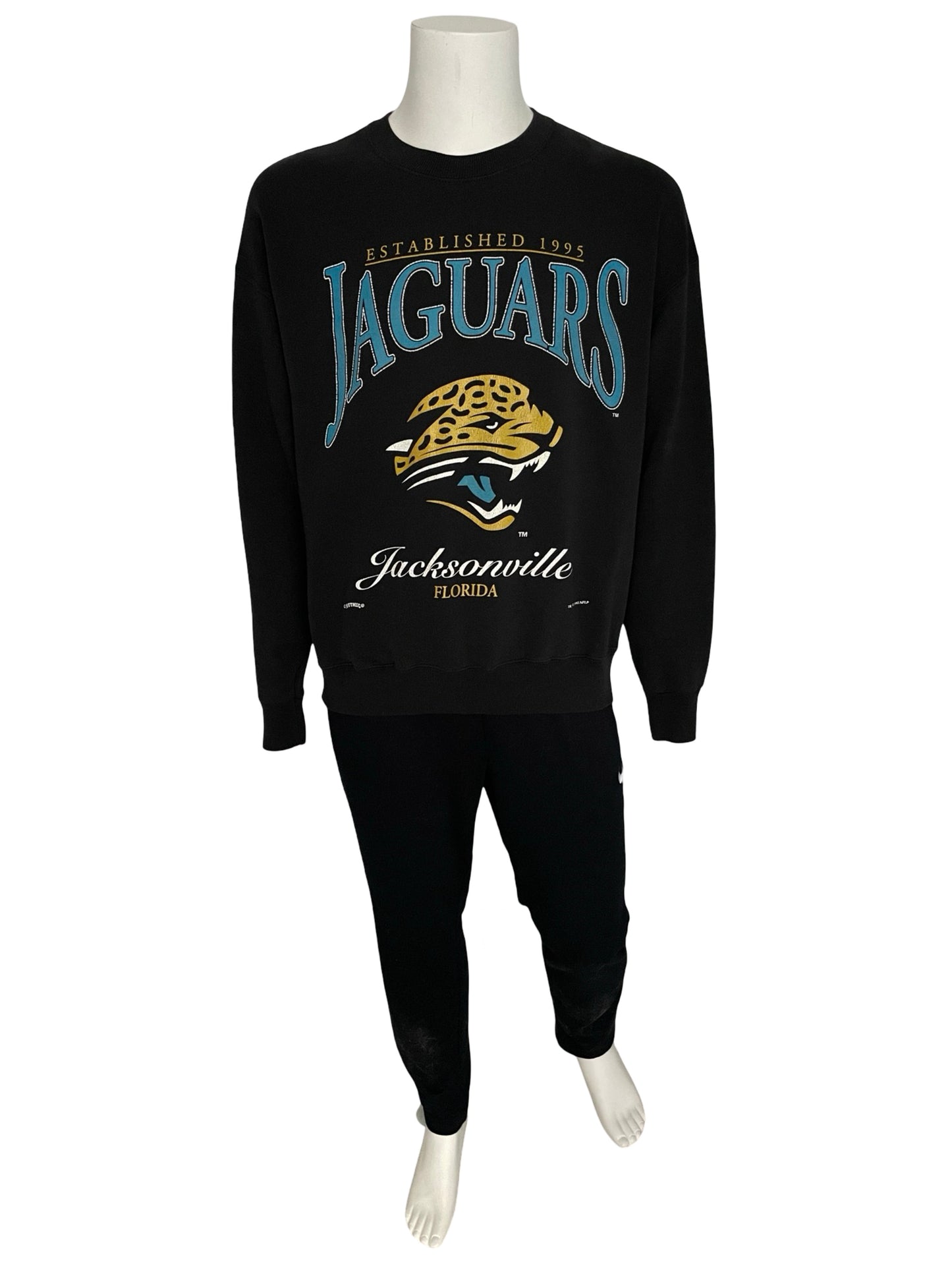 Vintage Jacksonville Jaguars 1995 NUTMEG sweatshirt size XL