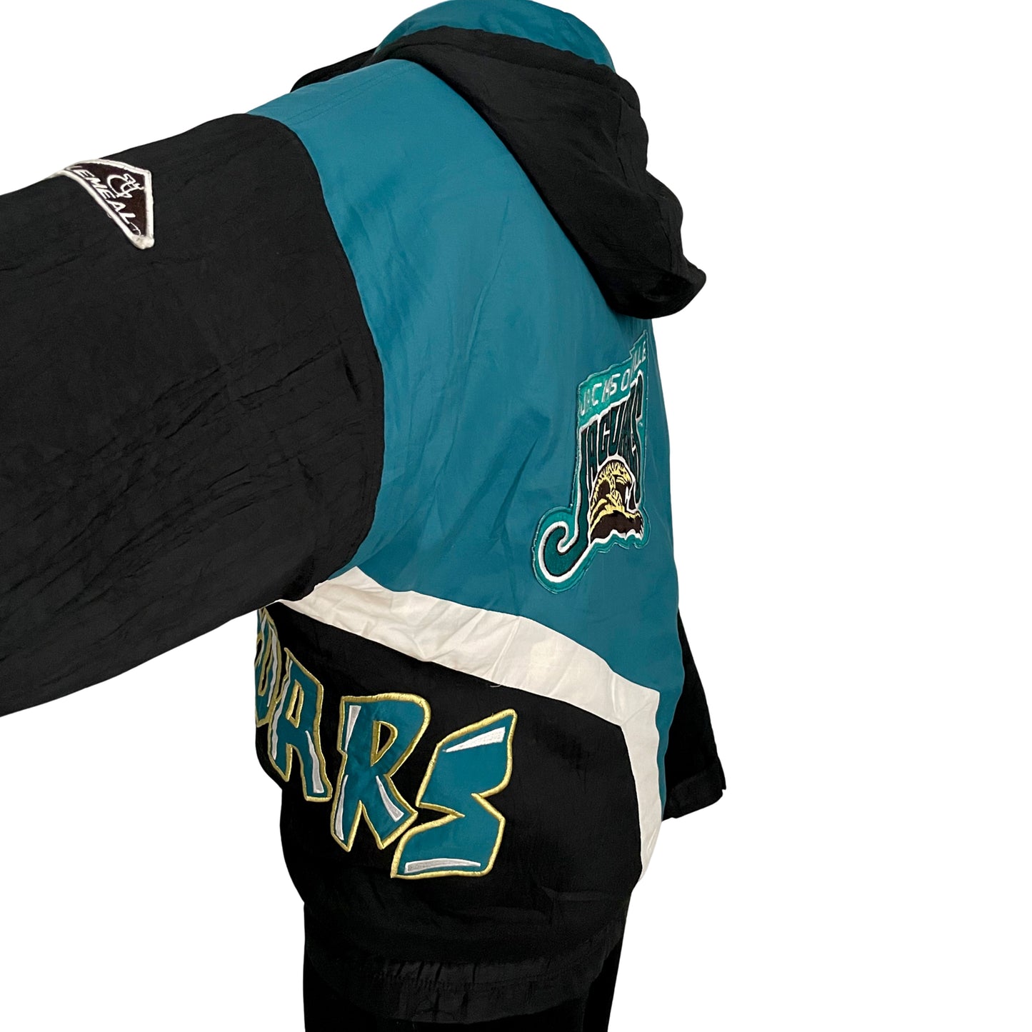Vintage Jacksonville Jaguars RARE banned logo jacket size LARGE