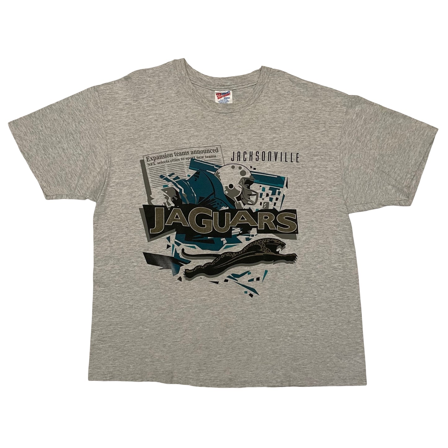 Vintage Jacksonville Jaguars banned logo shirt size LARGE