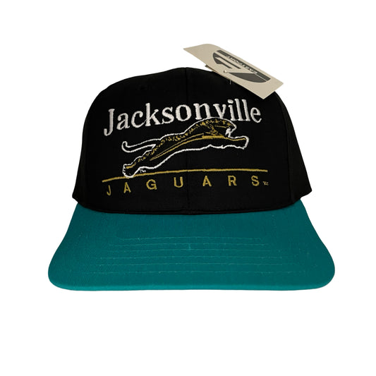 Vintage Jacksonville Jaguars DEADSTOCK banned logo snapback hat