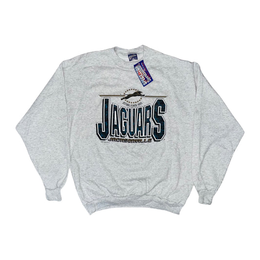 Vintage Jacksonville Jaguars 1993 DEADSTOCK banned logo sweatshirt size 2XL