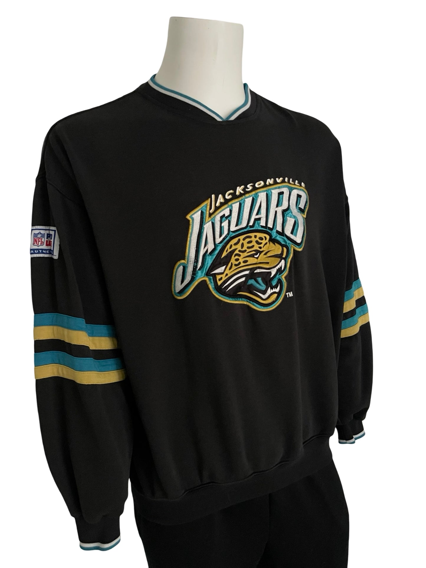 Vintage Jacksonville Jaguars STARTER embroidered sweatshirt size LARGE