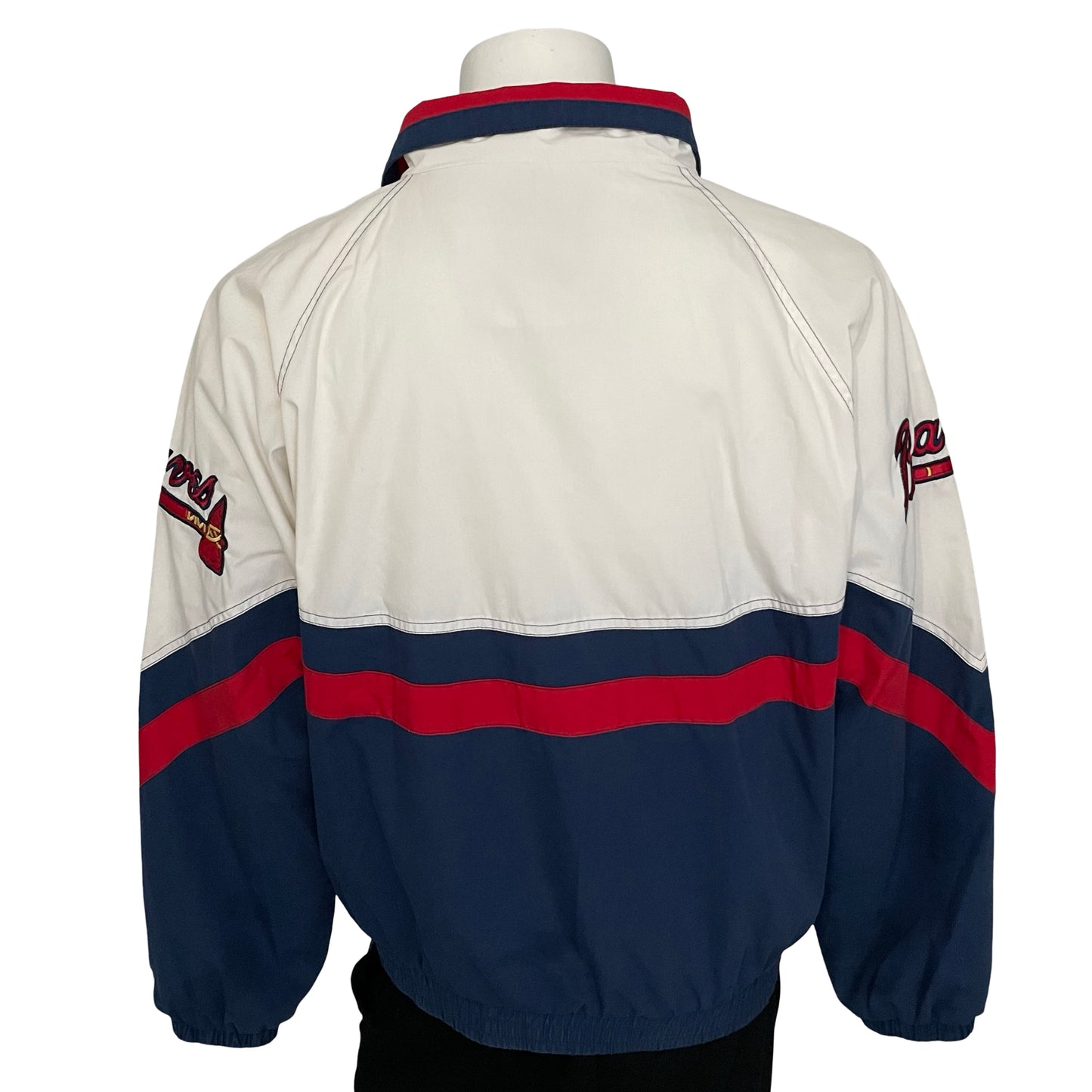 Vintage Atlanta Braves STARTER windbreaker size LARGE