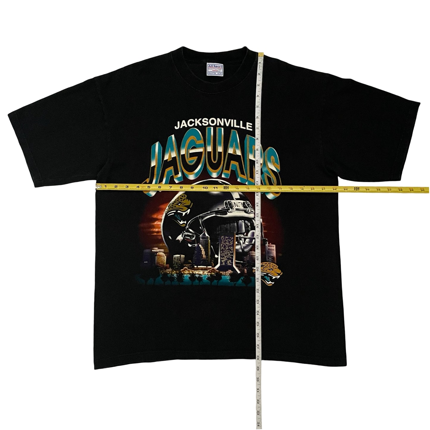 Vintage Jacksonville Jaguars skyline shirt size XL