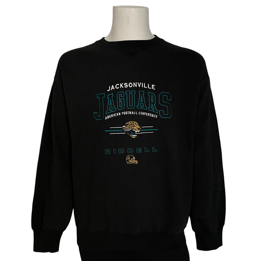 Vintage Jacksonville Jaguars embroidered sweatshirt size LARGE