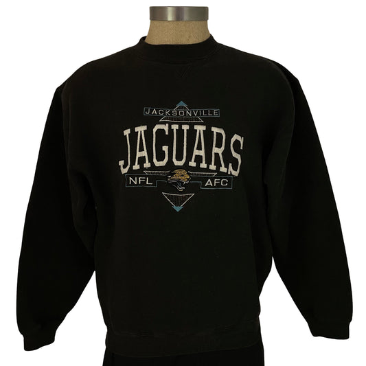 Vintage Jacksonville Jaguars embroidered sweatshirt size MEDIUM