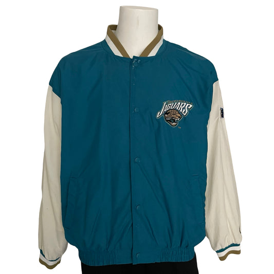 Vintage Jacksonville Jaguars PRO PLAYER windbreaker size XL