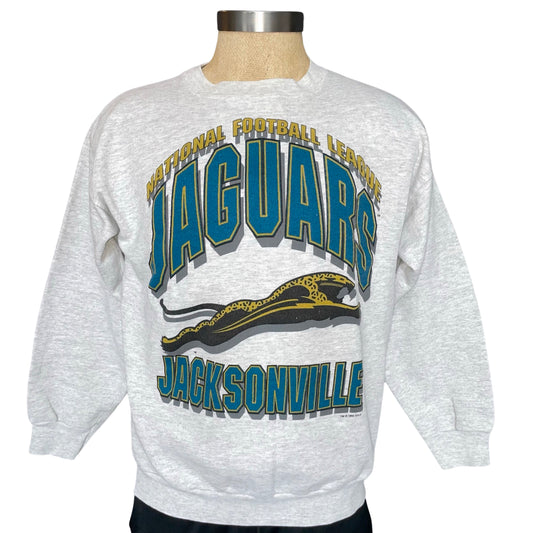 Vintage Jacksonville Jaguars 1993 banned logo sweatshirt size LARGE