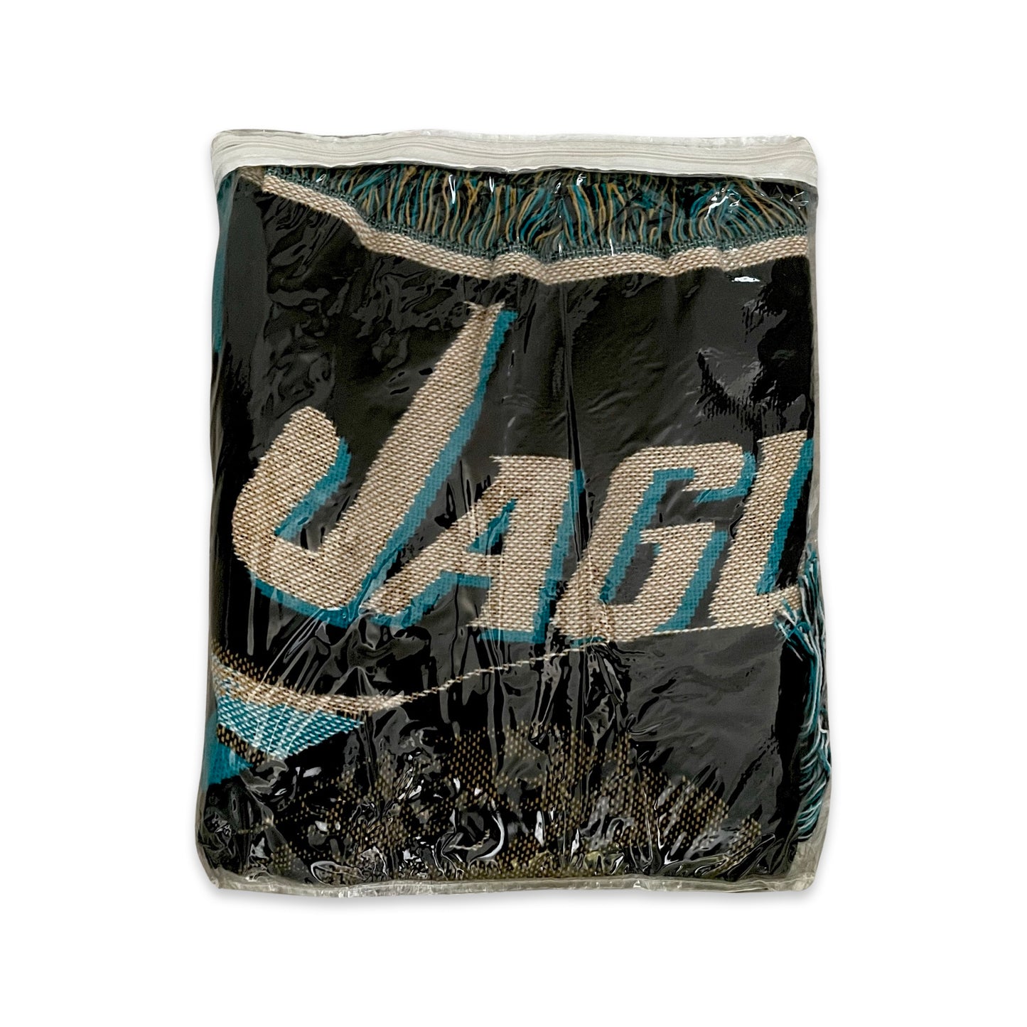 Vintage Jacksonville Jaguars DEADSTOCK jacquard blanket