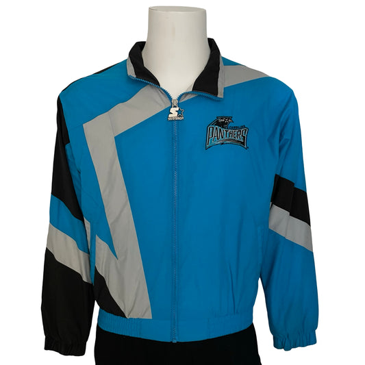 Vintage Carolina Panthers STARTER windbreaker jacket size YOUTH LARGE