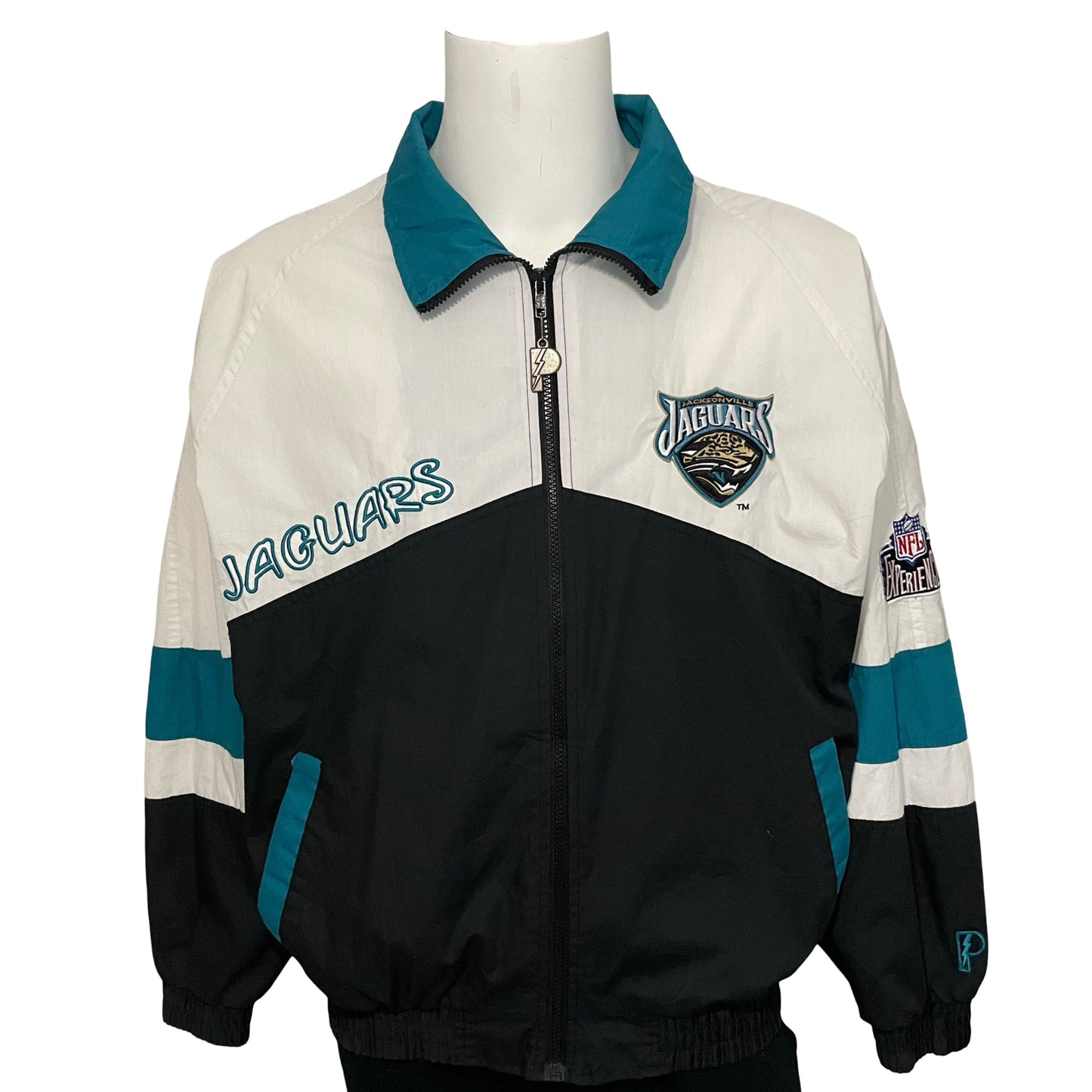 Vintage Jacksonville Jaguars PRO PLAYER by Daniel Young windbreaker size LARGE