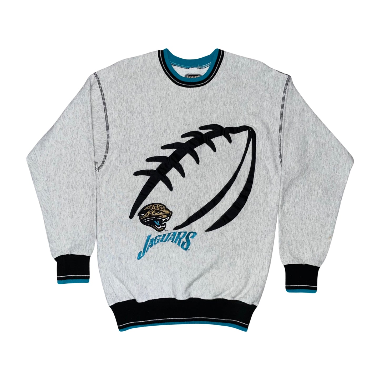 Vintage Jacksonville Jaguars Embroidered sweatshirt size SMALL
