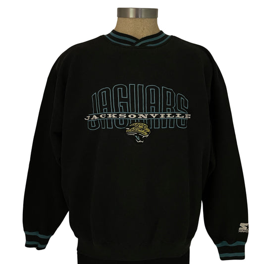 Vintage Jacksonville Jaguars embroidered STARTER sweatshirt size XL