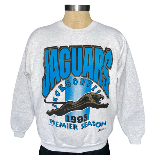 Vintage Jacksonville Jaguars 1993 banned logo sweatshirt size LARGE